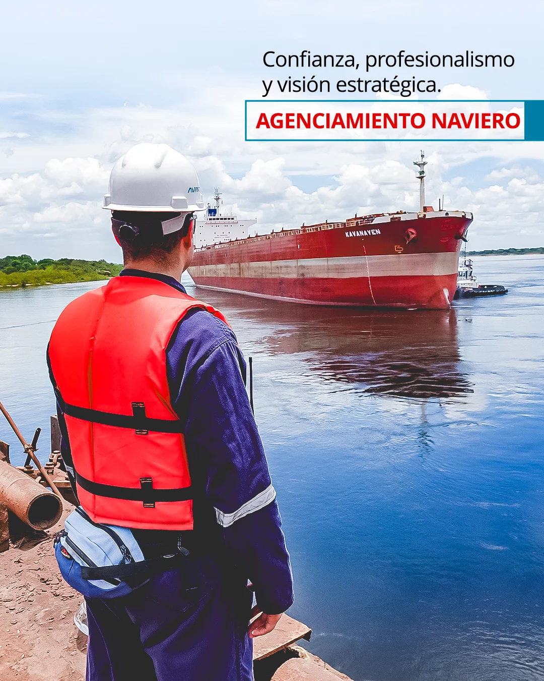 Precisión y compromiso en la maniobra nos diferencia como agente naviero